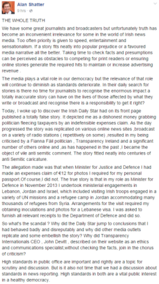 alan shatter the whole truth