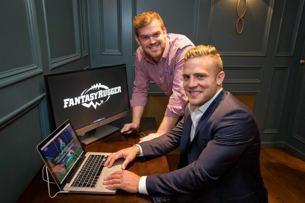 Michael Storan with Ian Madigan