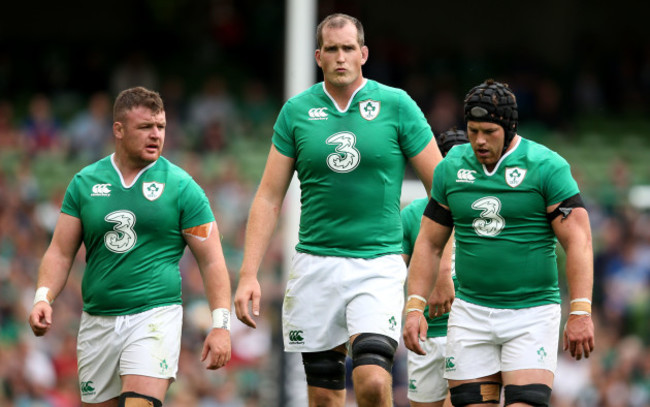 Dave Kilcoyne, Devin Toner and Sean O'Brien