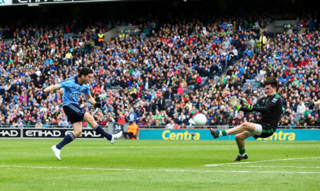 Bernard Brogan scores a goal