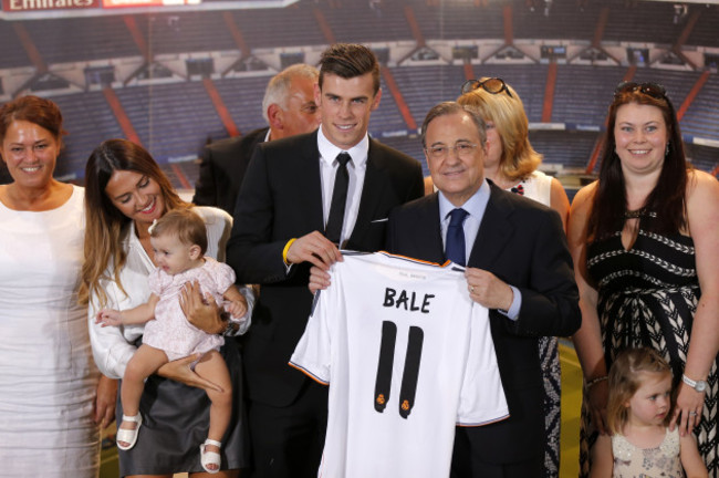 Spain Soccer Real Madrid Bale