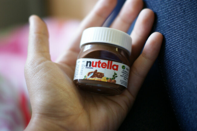 Miniature Nutella Jar