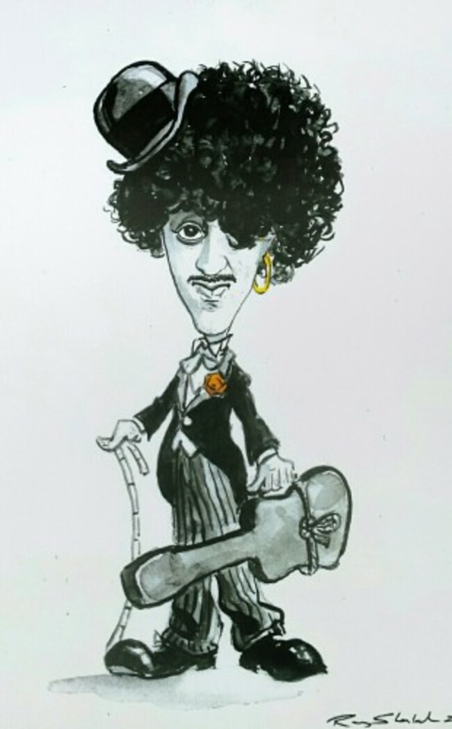 Ray Sherlock - Phil Lynott as Charlie Chaplin 101