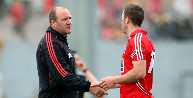 Brian Cuthbert with Colm OÕNeill