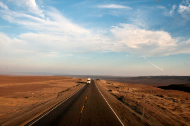 Bus from Nasca to Puno