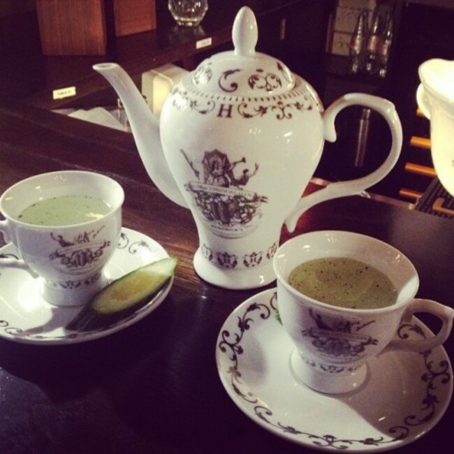 Hendricks high tea #teaparty #gin #teacups #hendricks #cute