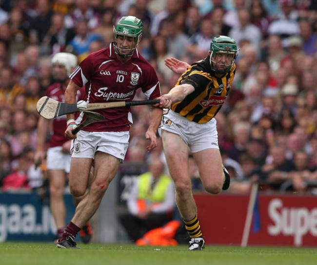 David Burke and Henry Shefflin