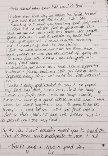 'Life as I knew it is falling apart': Woman shares beautiful letter ...