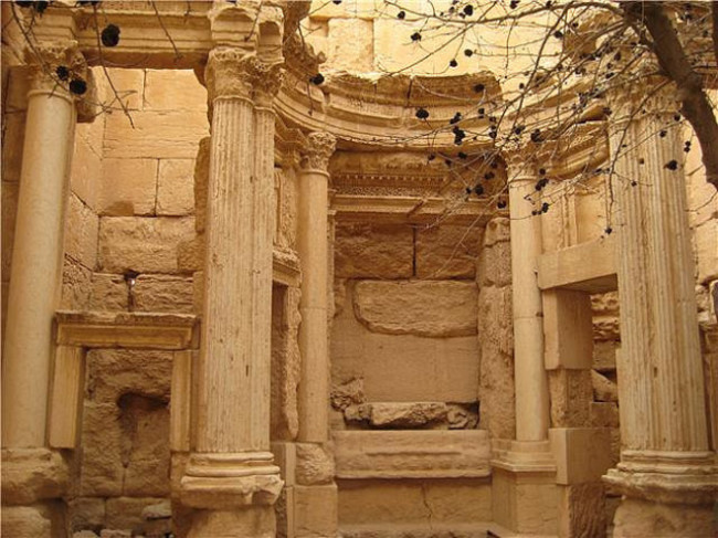 Cella del templo de Baal Shamin Palmira (Siria)
