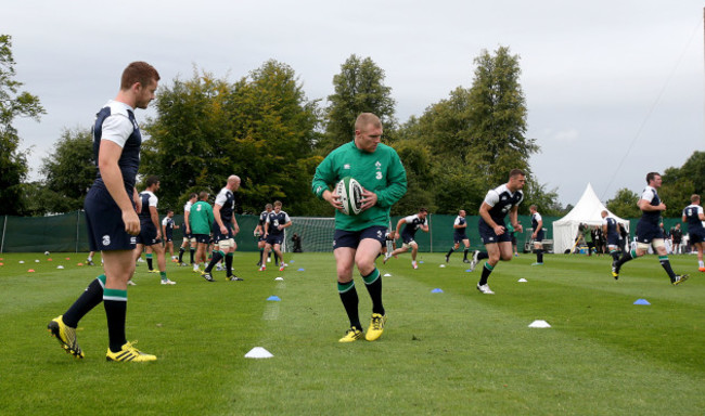 Paddy Jackson and Keith Earls