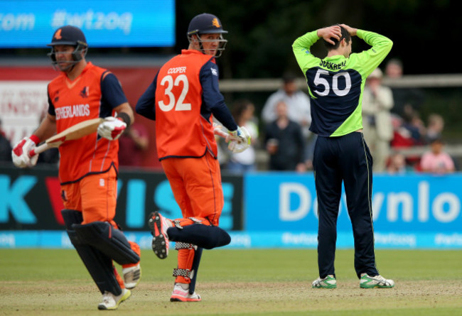 George Dockrell dejected