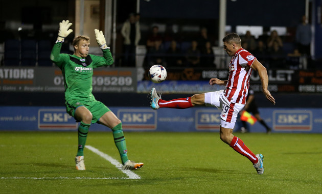 Soccer - Capital One Cup - Second Round - Luton Town v Stoke City - Kenilworth Road