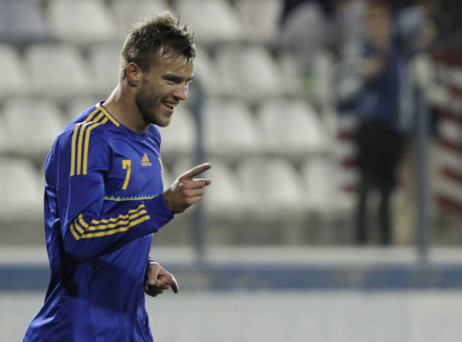Cyprus Soccer Ukraine U.S.