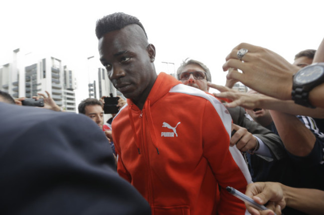 Italy Soccer Balotelli AC Milan