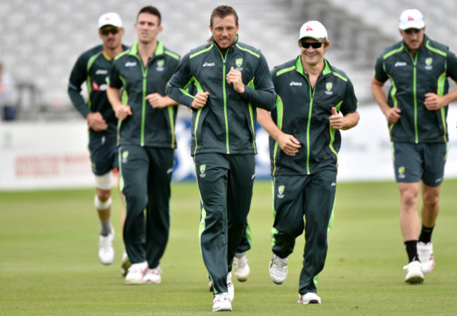 James Pattinson and Shane Watson