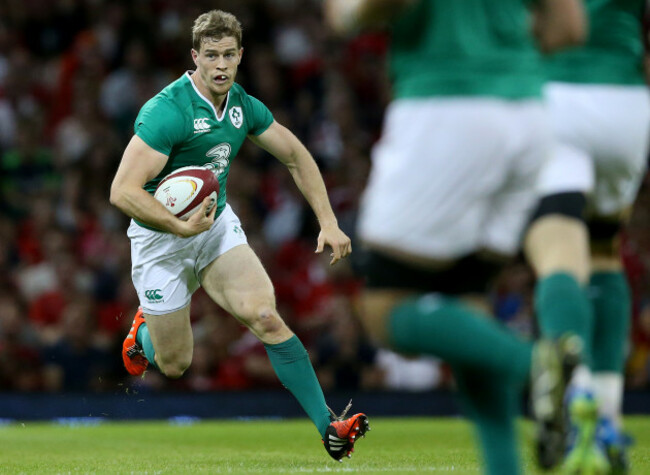 IrelandÕs Andrew Trimble