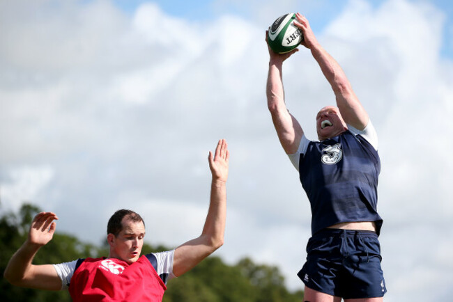 Devin Toner and Paul O'Connell