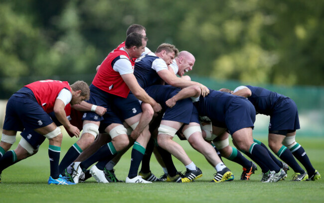 Jamie Heaslip and Paul O'Connell