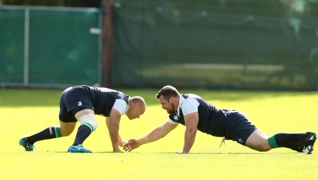 Richardt Strauss and Cian Healy