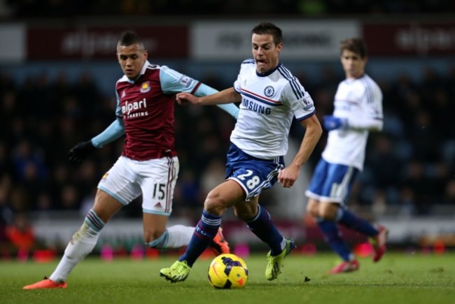 Soccer - Barclays Premier League - West Ham United v Chelsea - Upton Park