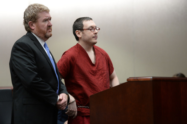 James Holmes Formal Sentencing for the Aurora Theater Shooting