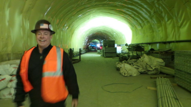 Richard T. Fitzsimmons Business Manager at Local Union 147 in the tunnels of East Side Access, NYC