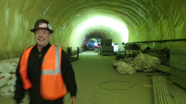 Richard T. Fitzsimmons Business Manager at Local Union 147 in the tunnels of East Side Access, NYC