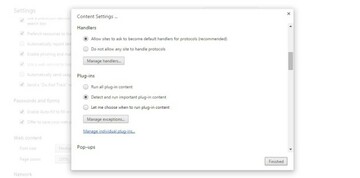 Google Chrome Plugins