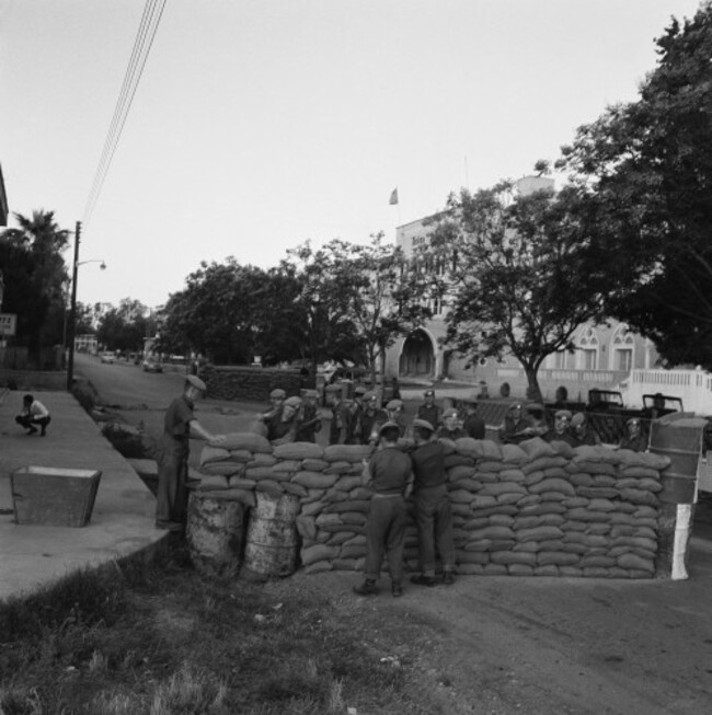 Cyprus Civil War United Nations Forces Danish Troops