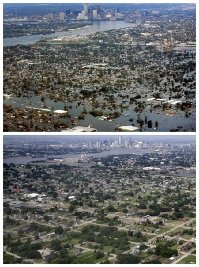 Katrina Then And Now Photo Gallery