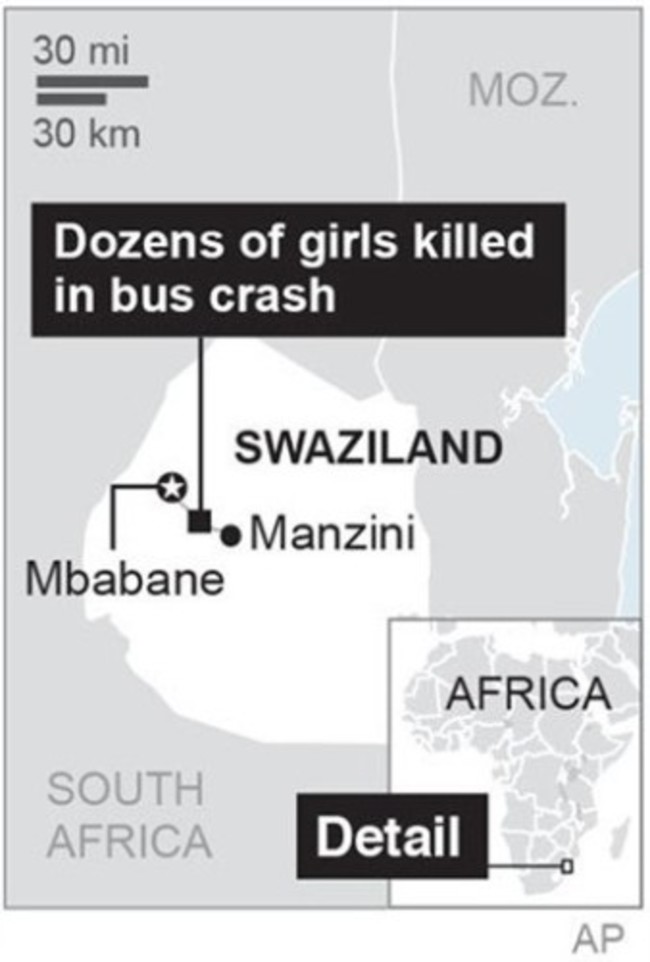 SWAZILAND CRASH