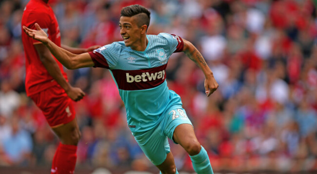 Soccer - Barclays Premier League - Liverpool v West Ham United - Anfield