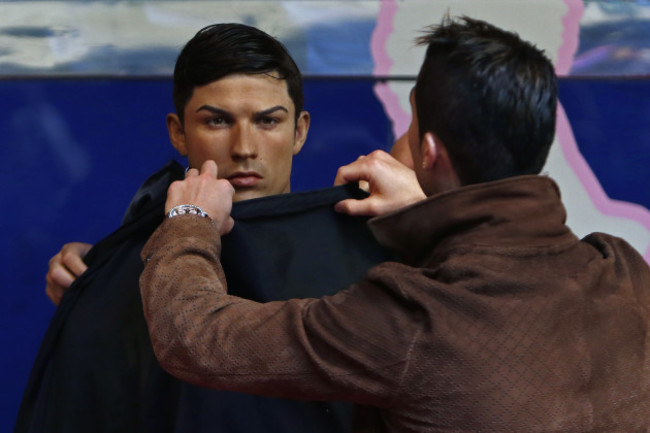 Spain Ronaldo Wax Figure