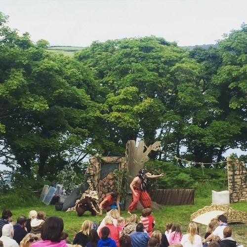 An outdoor performance of The Jungle Book in The Glebe. What a perfect evening, what an amazing view!! #theglebe #baltimore #westcork #thejunglebook #home