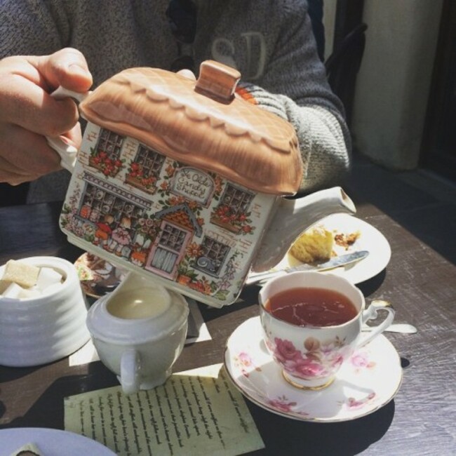 Tea Baltimore style #tea #cork #ireland #westcork