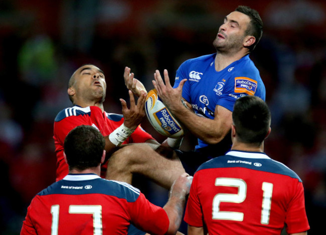 Simon Zebo and Dave Kearney