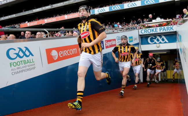 Walter Walsh takes to the field