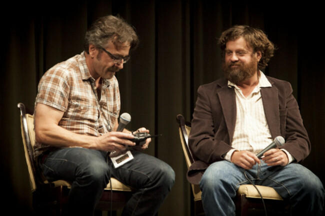 Marc Maron & Zach Galifianakis // Doug Loves Movies @ LA Pod Fest