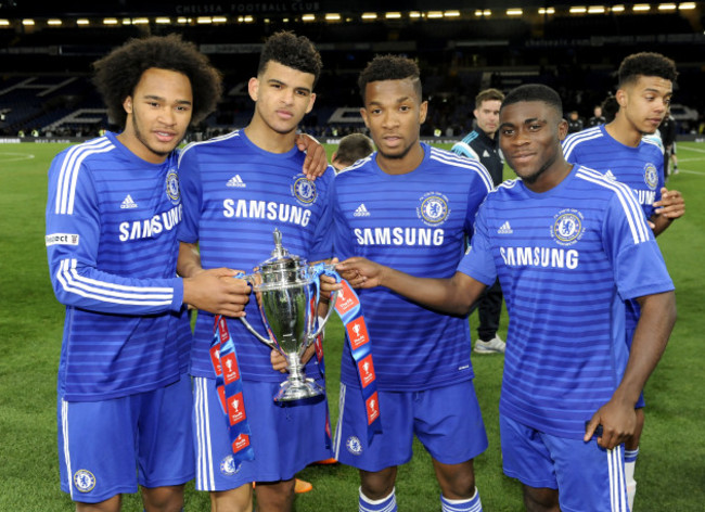 Soccer - FA Youth Cup Final - Second Leg - Chelsea v Manchester City - Stamford Bridge