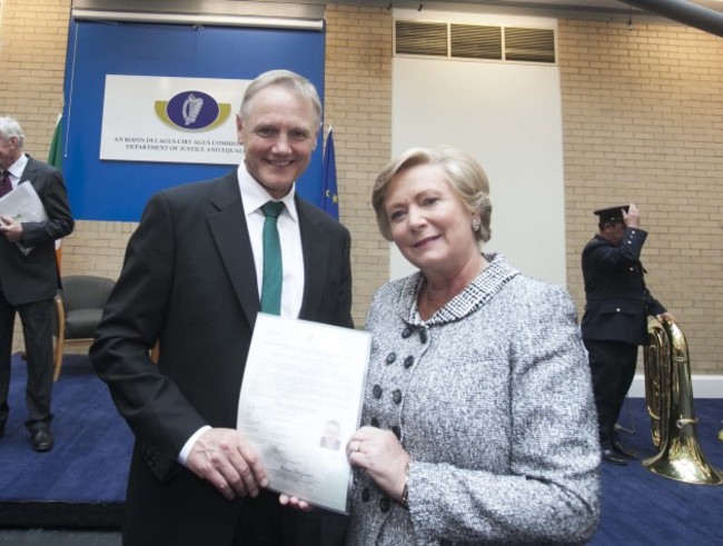 2/09/15 Pictured LtoR is&nbsp;Minister for Justice and