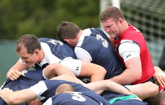 Devin Toner and Donnacha Ryan