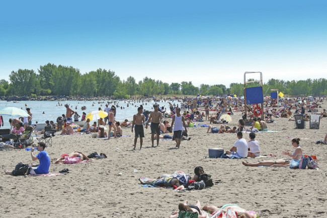 Sun Bathers -Woodbine Beach-Toronto