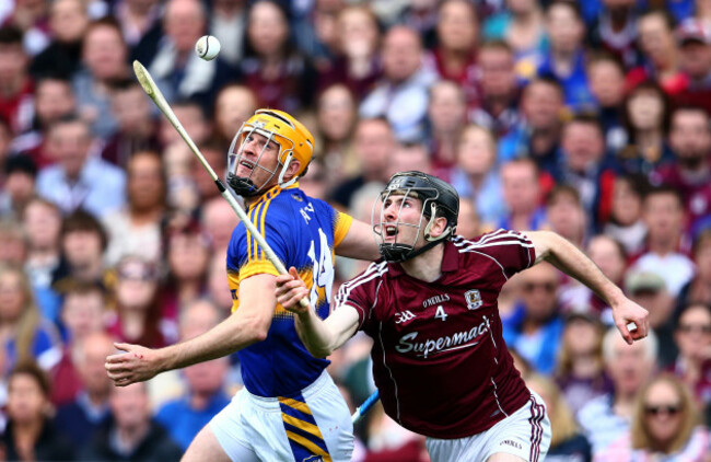 Seamus Callanan and Padraig Mannion