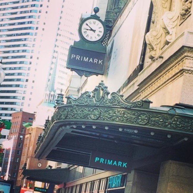 I'm a little early but it's happening... Penny's hits Boston! #primark @primark #Boston