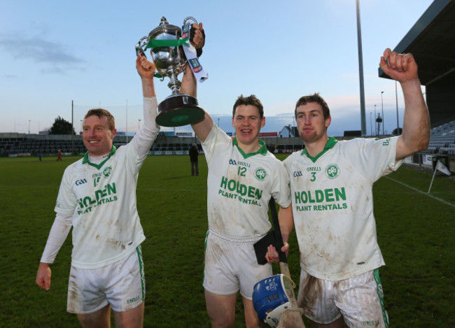 Mark Aylward, TJ Reid and Joey Holden celebrate