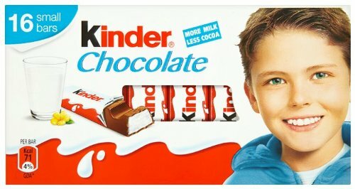 kinder chocolate girl