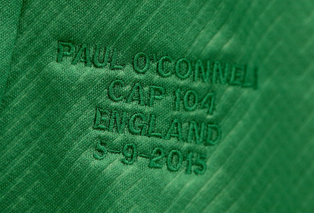 Paul O'Connell's jersey