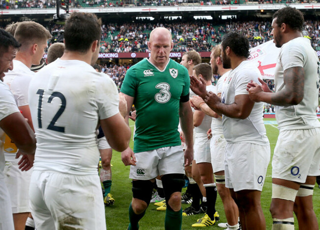 Paul O'Connell after the game