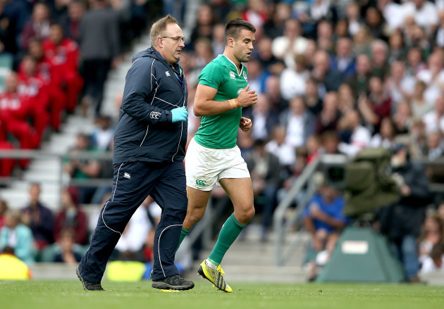 Conor Murray goes off injured