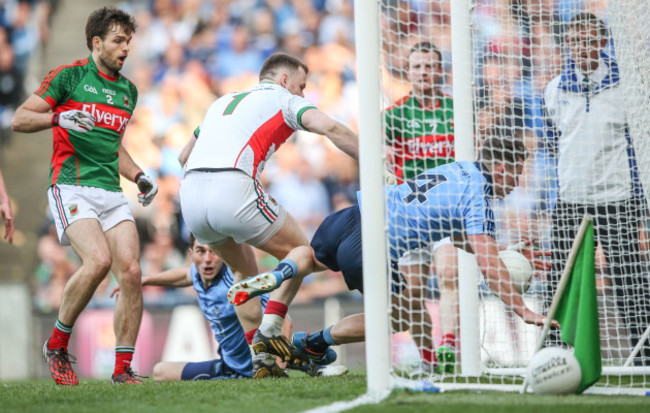 Philly McMahon scores his side's second goal